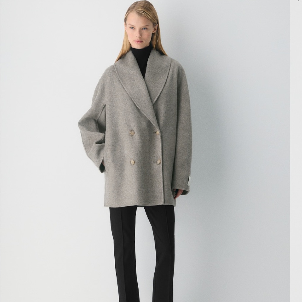 Aritzia mezzanine wool short coat